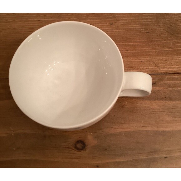 PORTMEIRION CHOICES WHITE FLAT CUP - Picture 3 of 4
